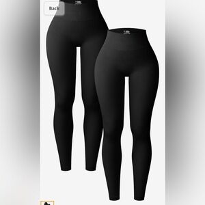 Leggings -ribbed Seamless